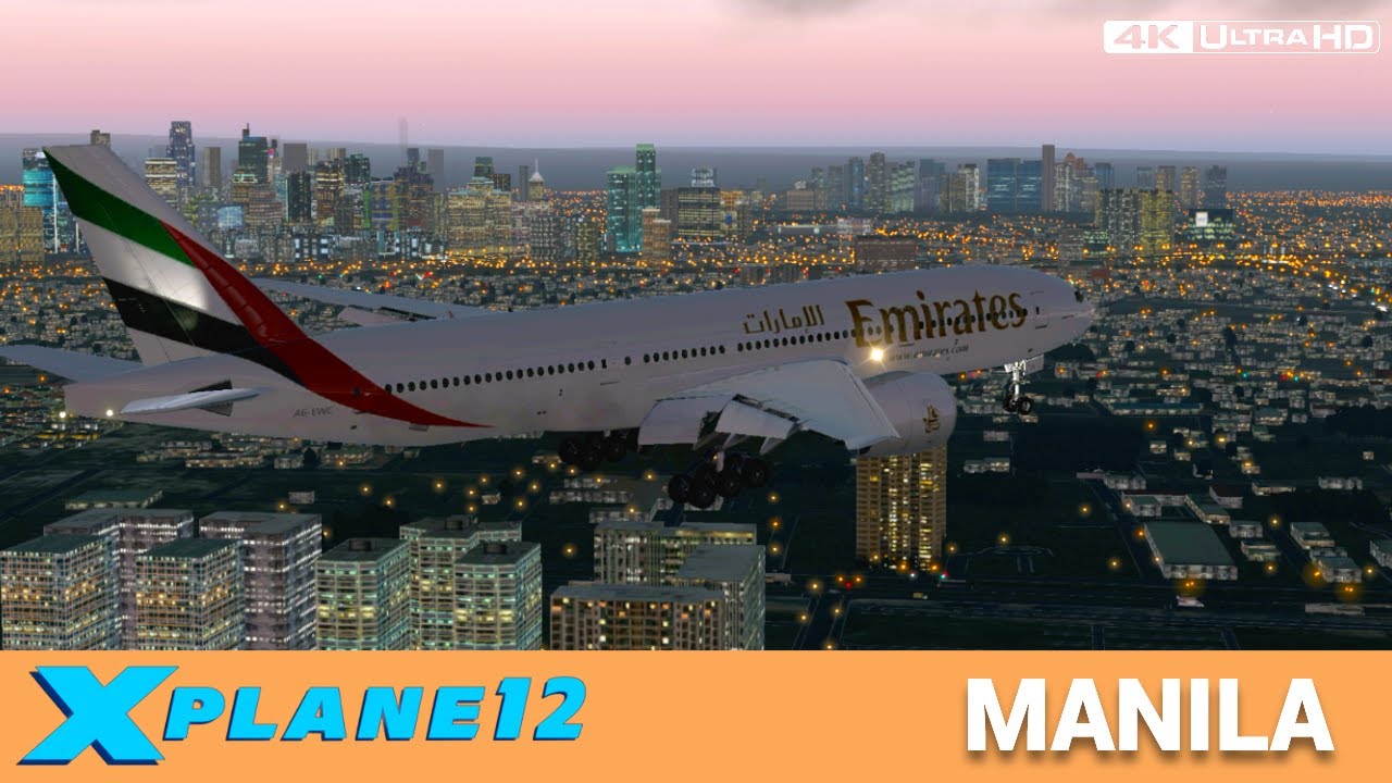 MANILA 777 Landing | X Plane 12