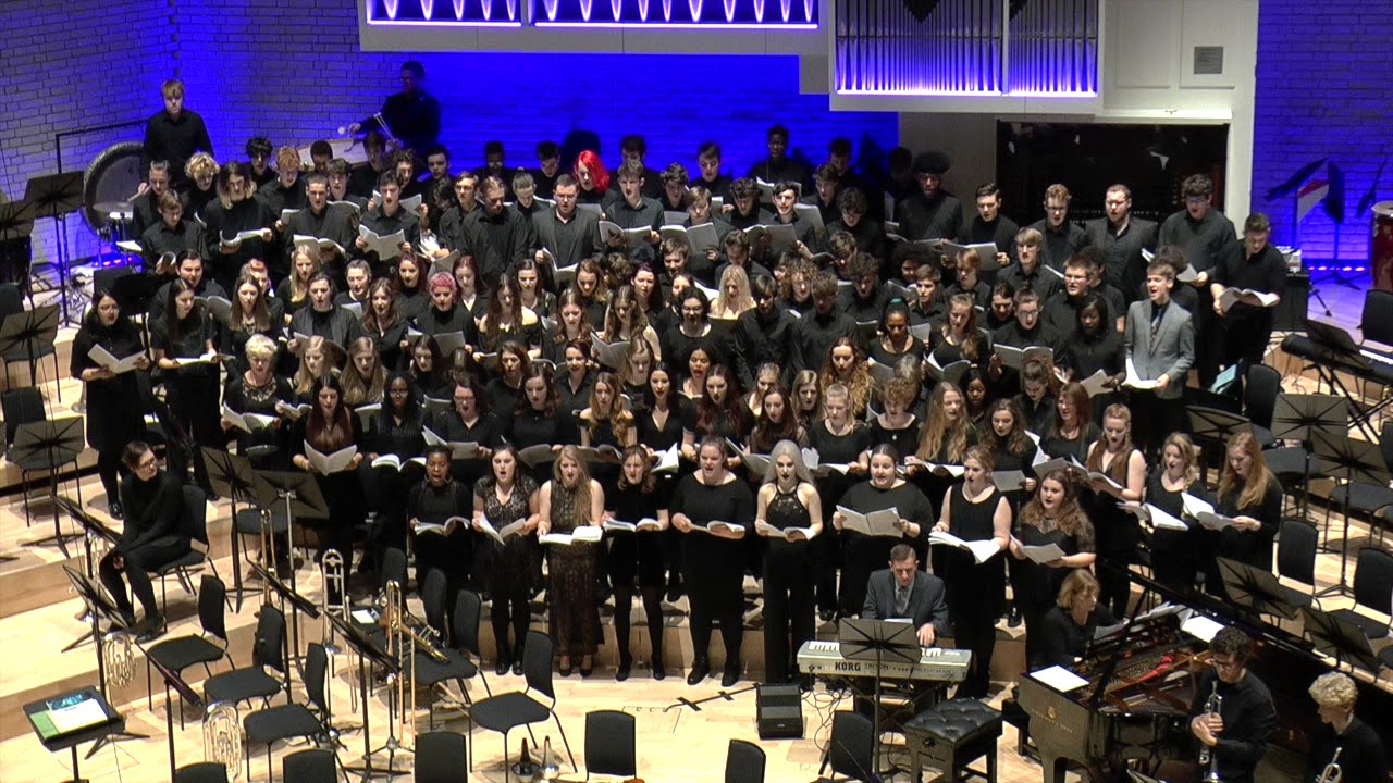 Xaverian College Choir - Sanctus (from The Armed Man) by Karl Jenkins.
