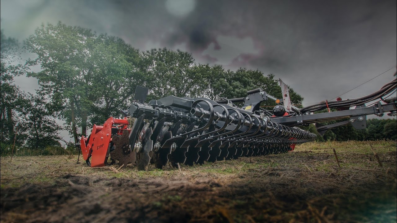 VIER verschiedene Kurzscheibeneggen (3m - 6m) / epicfarming production