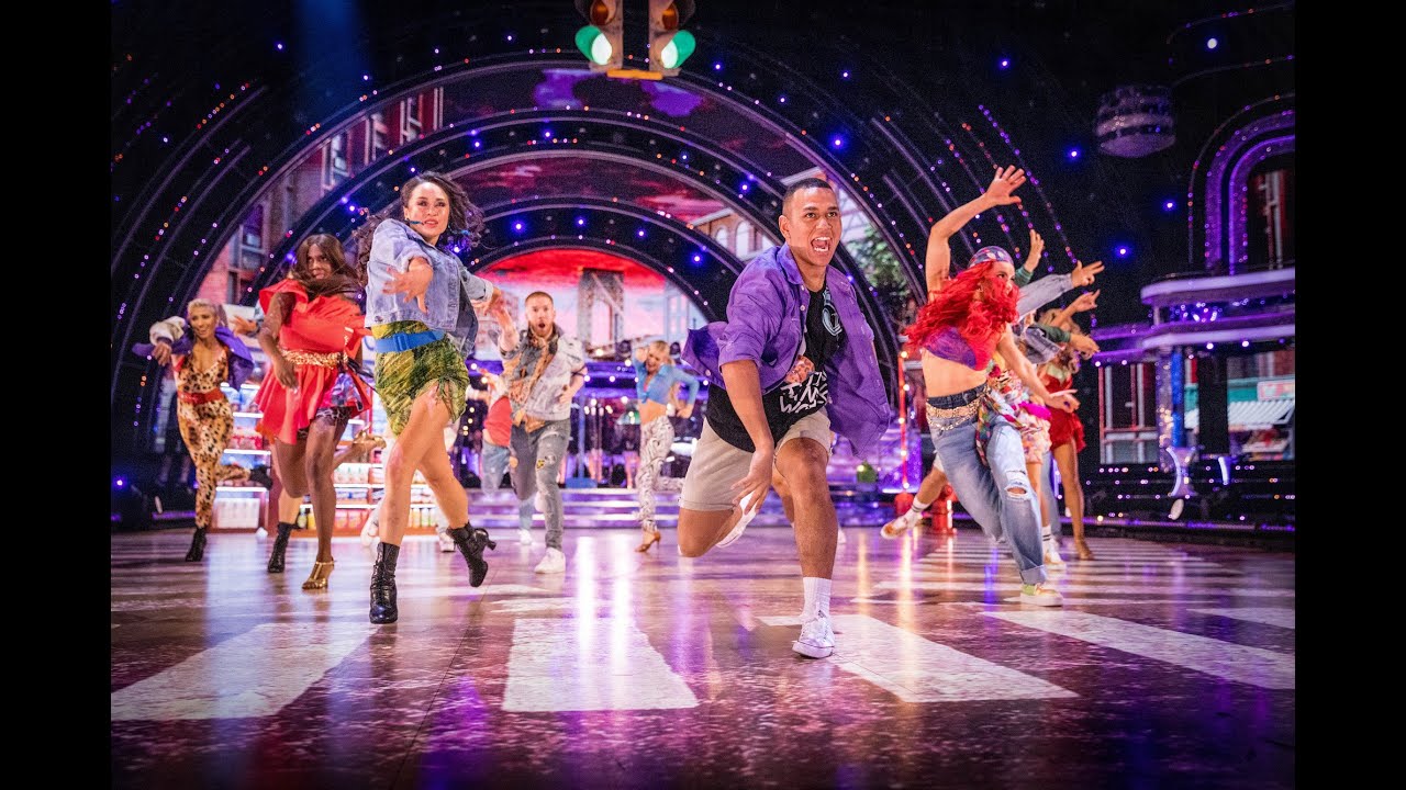 Our pros turn the ballroom into a block party dancing to music from In The Heights BBC Strictly 2021