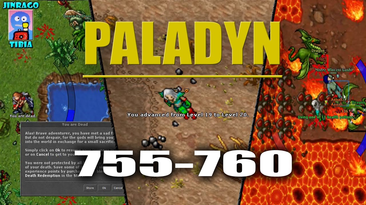 Tibia - Paladyn: Lubie stampory a ty? odc.38 Nowa Przygoda!