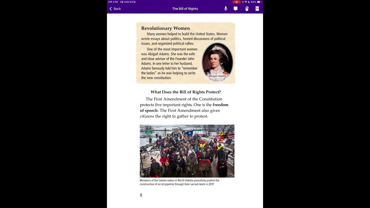 260218 Kids A-Z The Bill of rights