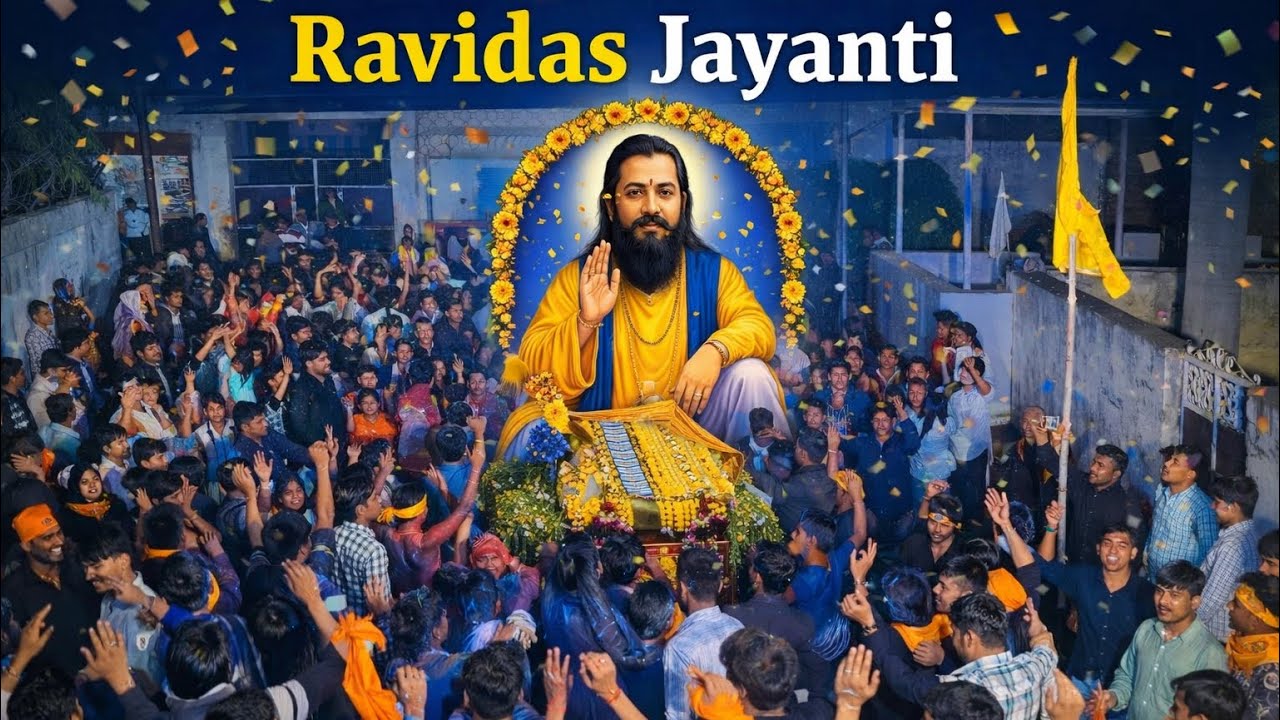 Guru Ravidas Jayanti❤️🫶🏻🙏🏻 Full Enjoy Kiya || ￼￼आज जयंती पर मजा ही आ गया 😊||