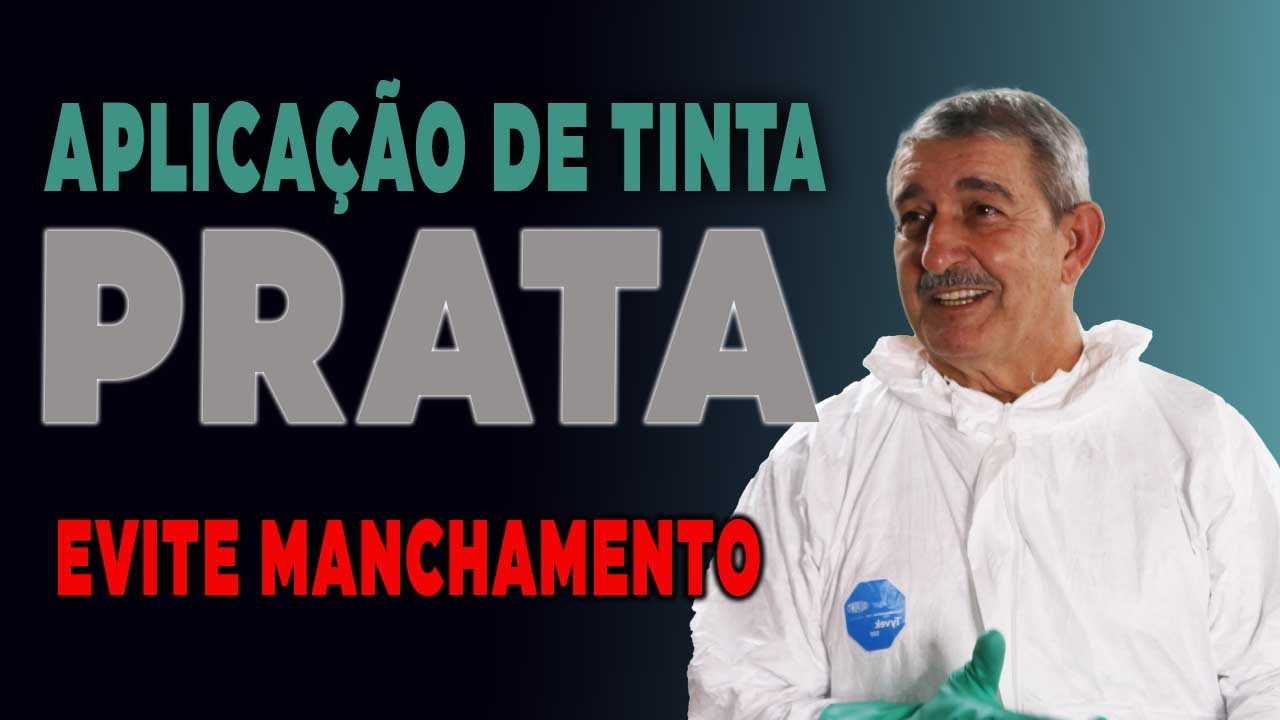 O terror para alguns pintores o manchamento na tinta prata