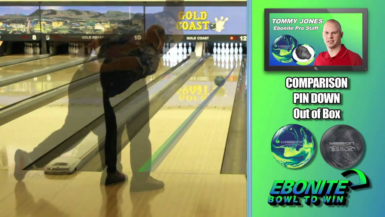 Ebonite Mission X Bowling Ball presented by Ebonite International