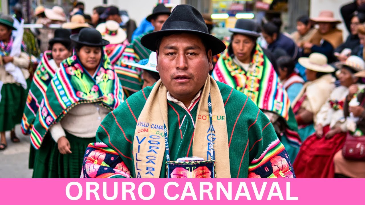[4K 60fps] ANATA ANDINA ORURO 🇧🇴 | Color, Dance & Andean Spirit