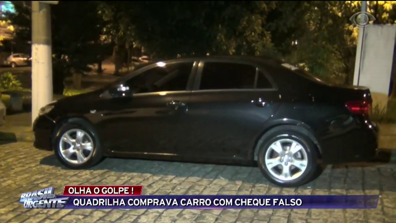 Quadrilha que comprava carros com cheque falso é presa