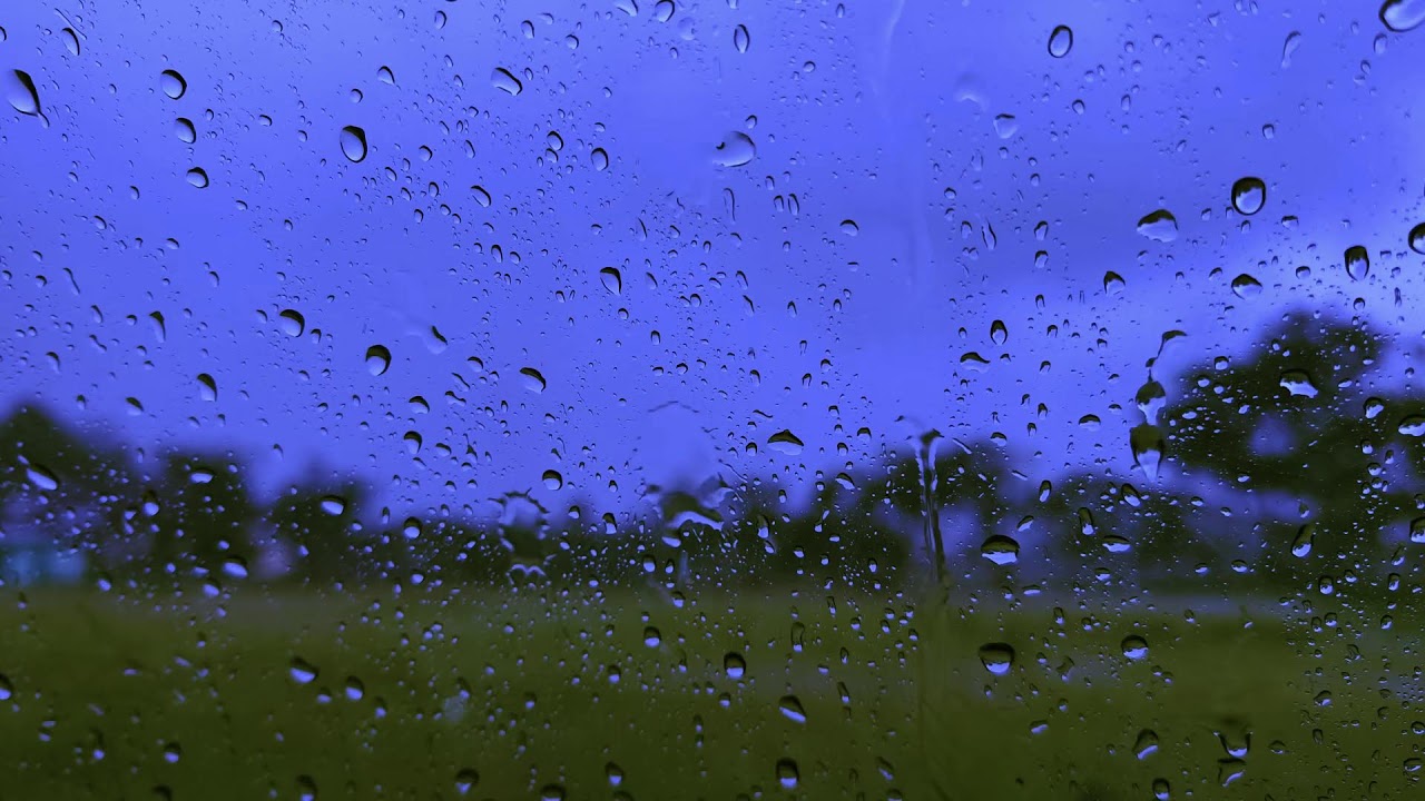Rain Sounds & Rain On Window with for Deep Sleep 🌩️ Nonstop Relaxing Rain for Sleep & Focus