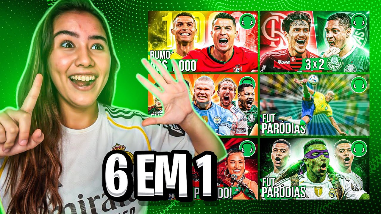 REACT 6 em 1 ♫MBAPPÉ TARTARUGA ♫CR7 RUMO 1.000 GOL♫ATACANTES DECISIVOS♫FLAMENGO x PALMEIRAS♫TUMBALA…