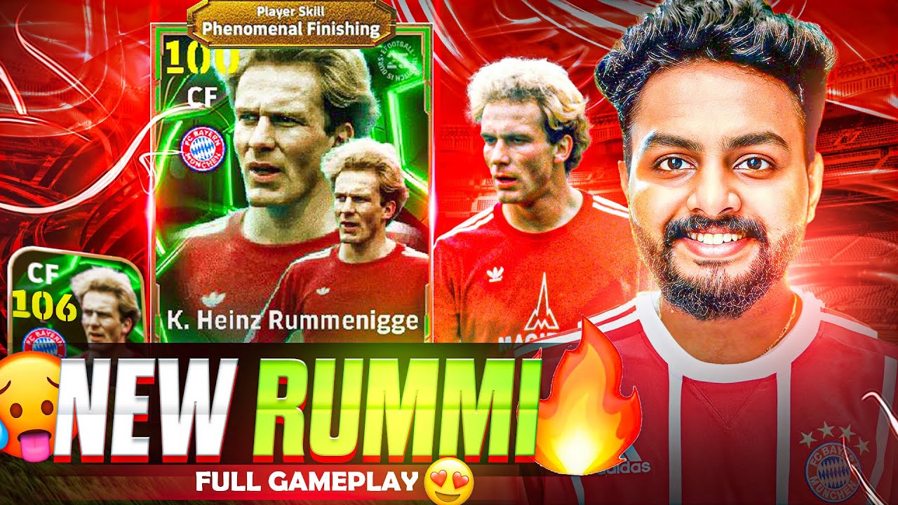 106 RUMMENIGGE - ABSOLUTE MONSTER🤯 | Full Review🔥 | Phenomenal Finishing🥶 | Mind Blowing Goals 🥵
