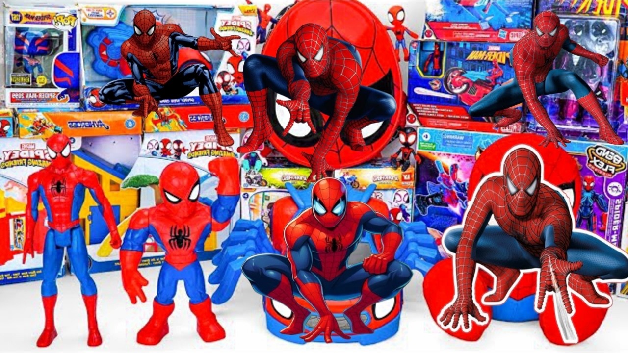 Marvel's Spider-Man series Unboxing, Spider-Man Toy Car, Spider-Man Gun, Captain America Toy