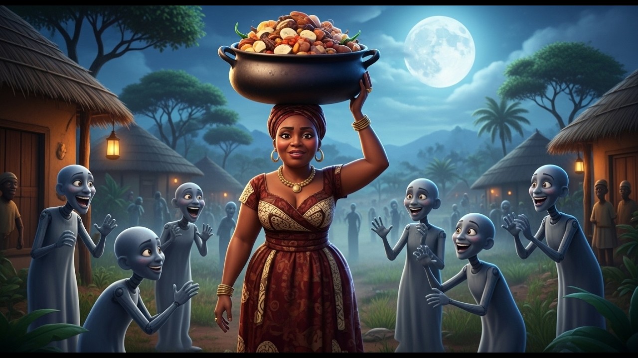 Mama Ayo et les Fantômes de sa Ferme | Contes Folkloriques Africains #HistoiresAfricaines #Folklore