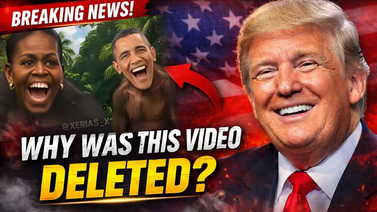 Trump Obama Monkey Video Controversy EXPOSED &ndash; Viral Clip Sparks Massive U S  Political Outrage!