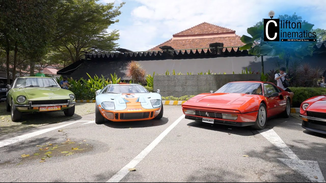 National Day Classic Cars Meet-Up - Dempsey Hill 07 Aug 2022