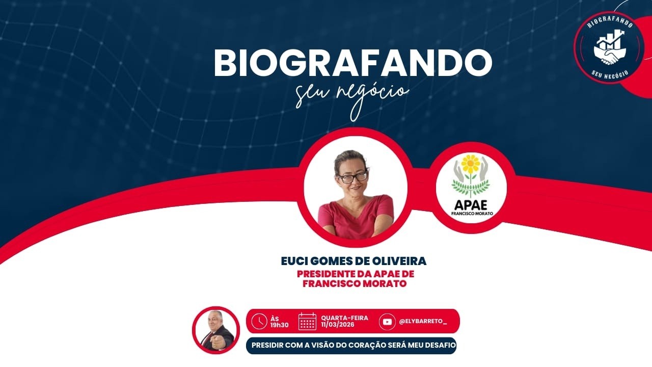 E COM A VISÃO DO CORAÇÃO QUE PRETENDO PRESIDIR - #131 - BIOGRAFANDO