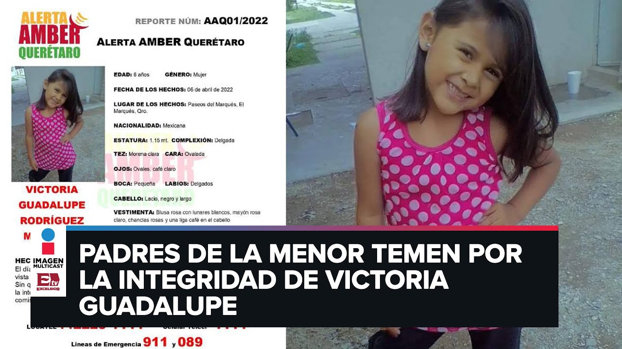 Desaparece niña en Querétaro que salió a la papelería y no regresó a casa