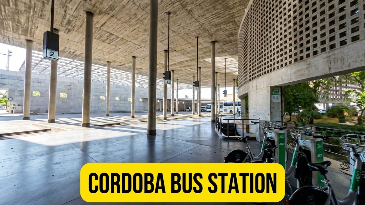 Cordoba Bus Station. Andalusia, Spain