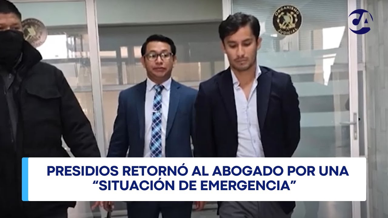 Sistema Penitenciario retorna a Eduardo Masaya al Mariscal Zavala
