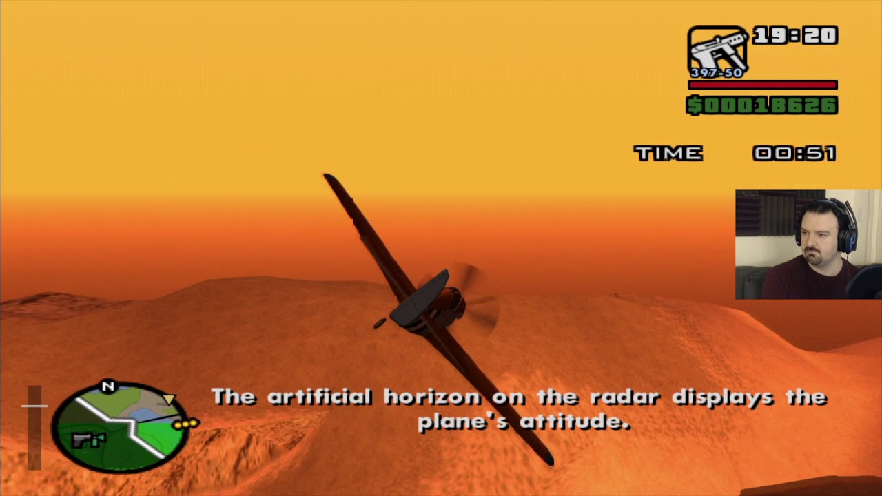 Grand Theft Auto: San Andreas HD playthrough pt103 - This Is IT! Flight School Begins!
