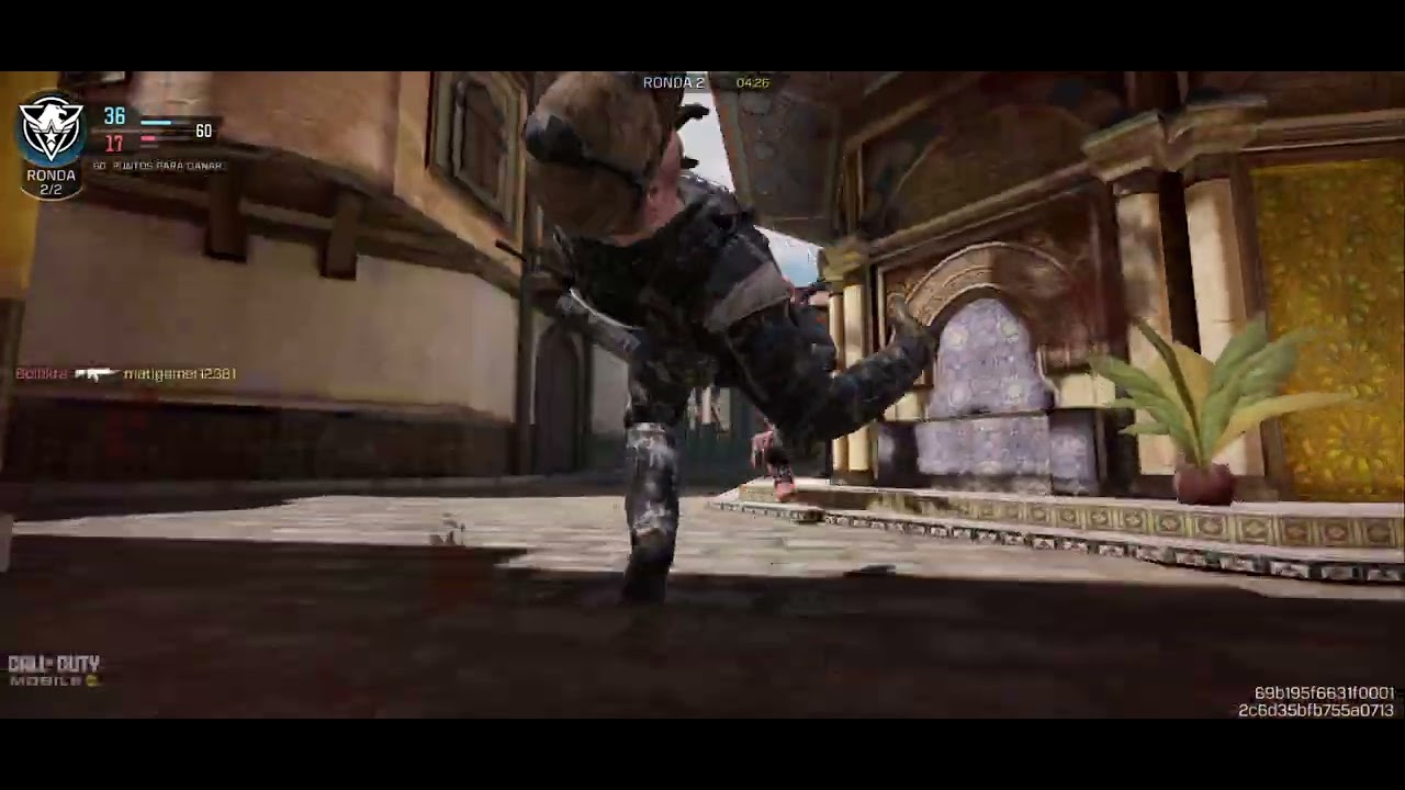 Jugando call of duty o como se diga xd