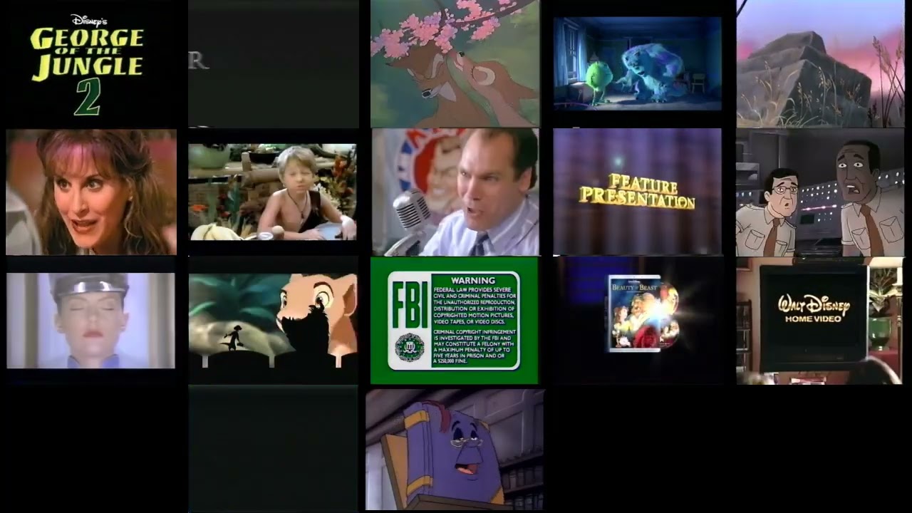 20 Disney VHS Openings in ONE VIDEO!!!!