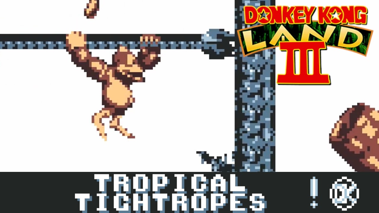 Donkey Kong Land 3 - Tropical Tightropes ! DK