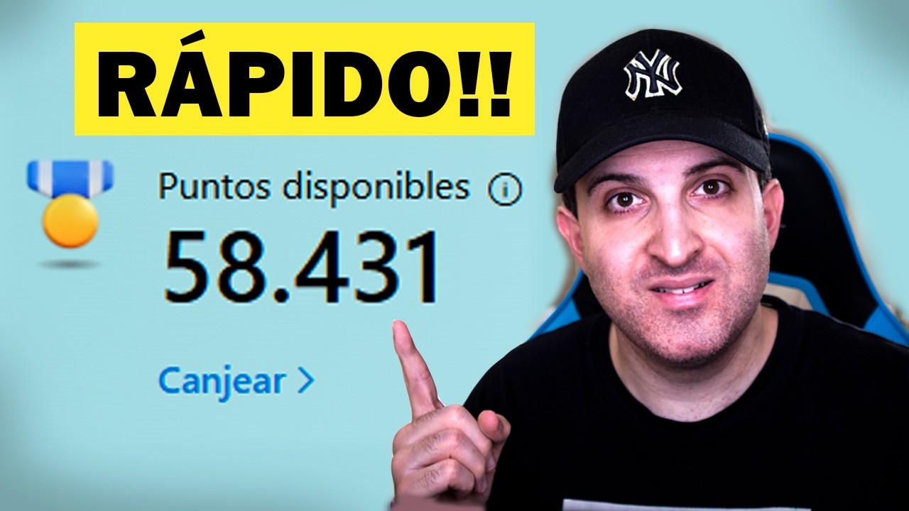 Cómo ganar puntos MÁS RÁPIDO en Microsoft Rewards (2026)