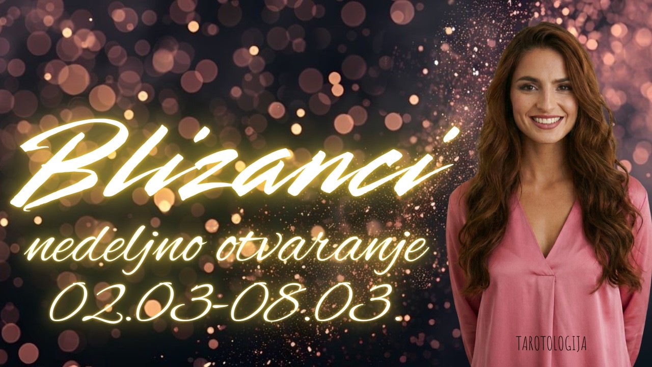 BLIZANCI Vi ste pobednik ove situacije! Nisu vas vredni!!!!🥂✨ nedeljno tarot citanje 02.03- 08.03.