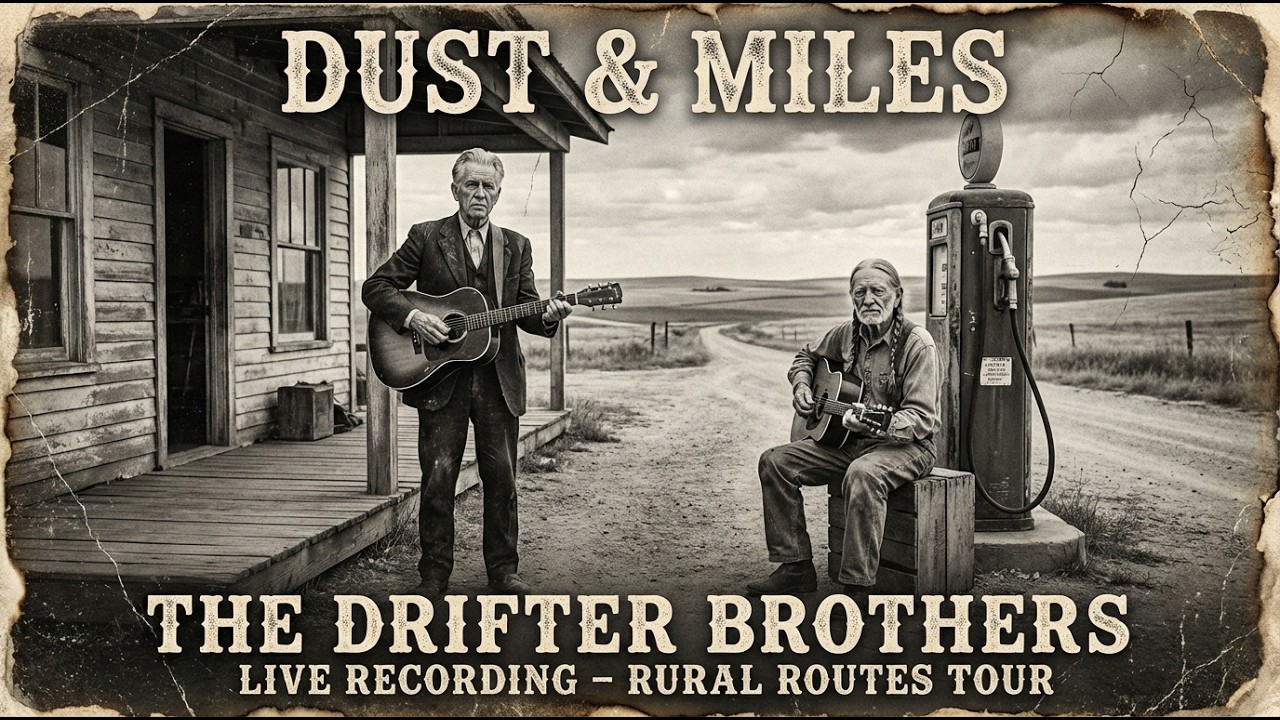 Classic Country Folk / Outlaw Country – “Dusty Guitar and Faded Dreams” – Inspired by Willie Nelson