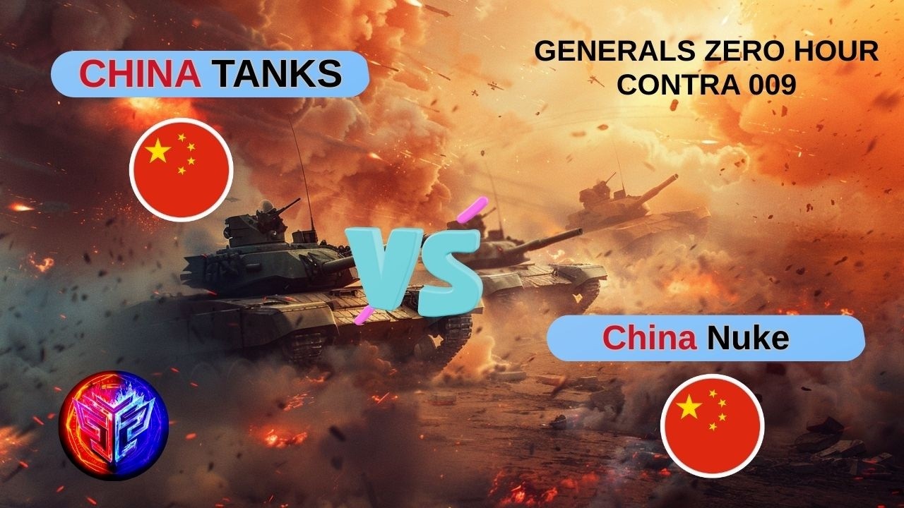 China Tanks vs Nuke General – Surviving the Nuclear Battlefield