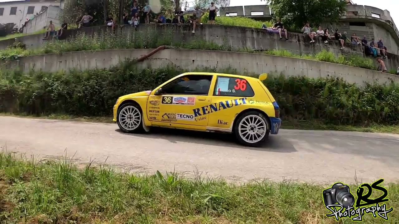 Renault clio maxi kit car, clio s1600, clio r3c PURE SOUND at rally il grappolo 2022