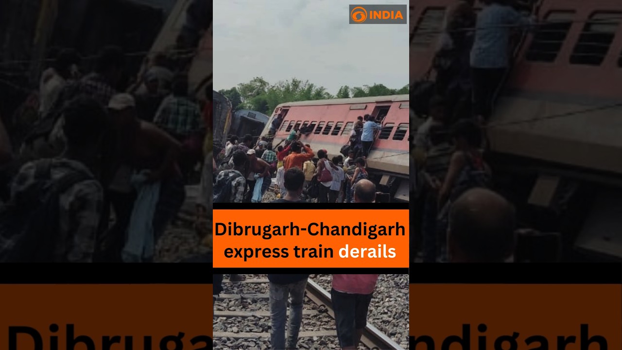 Dibrugarh-Chandigarh express train derails