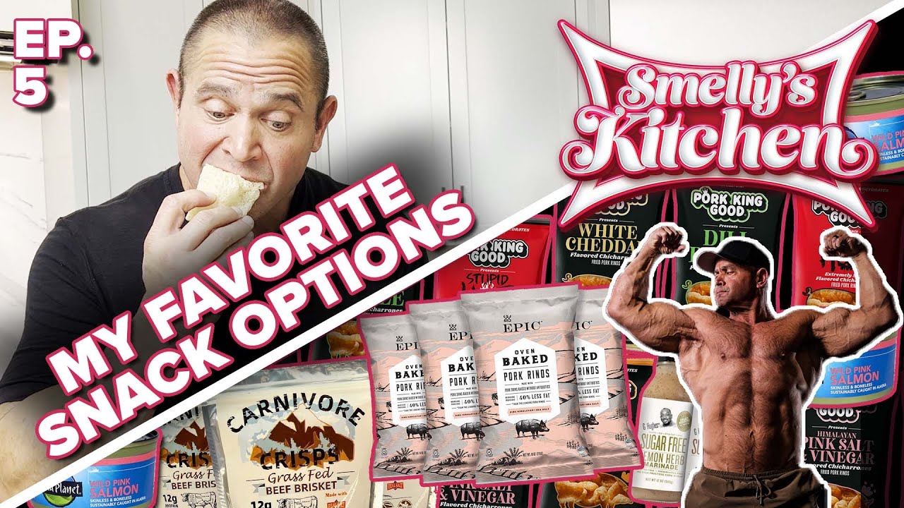 BEST Snacks to Stay Jacked | Smelly's Kitchen Ep. 5