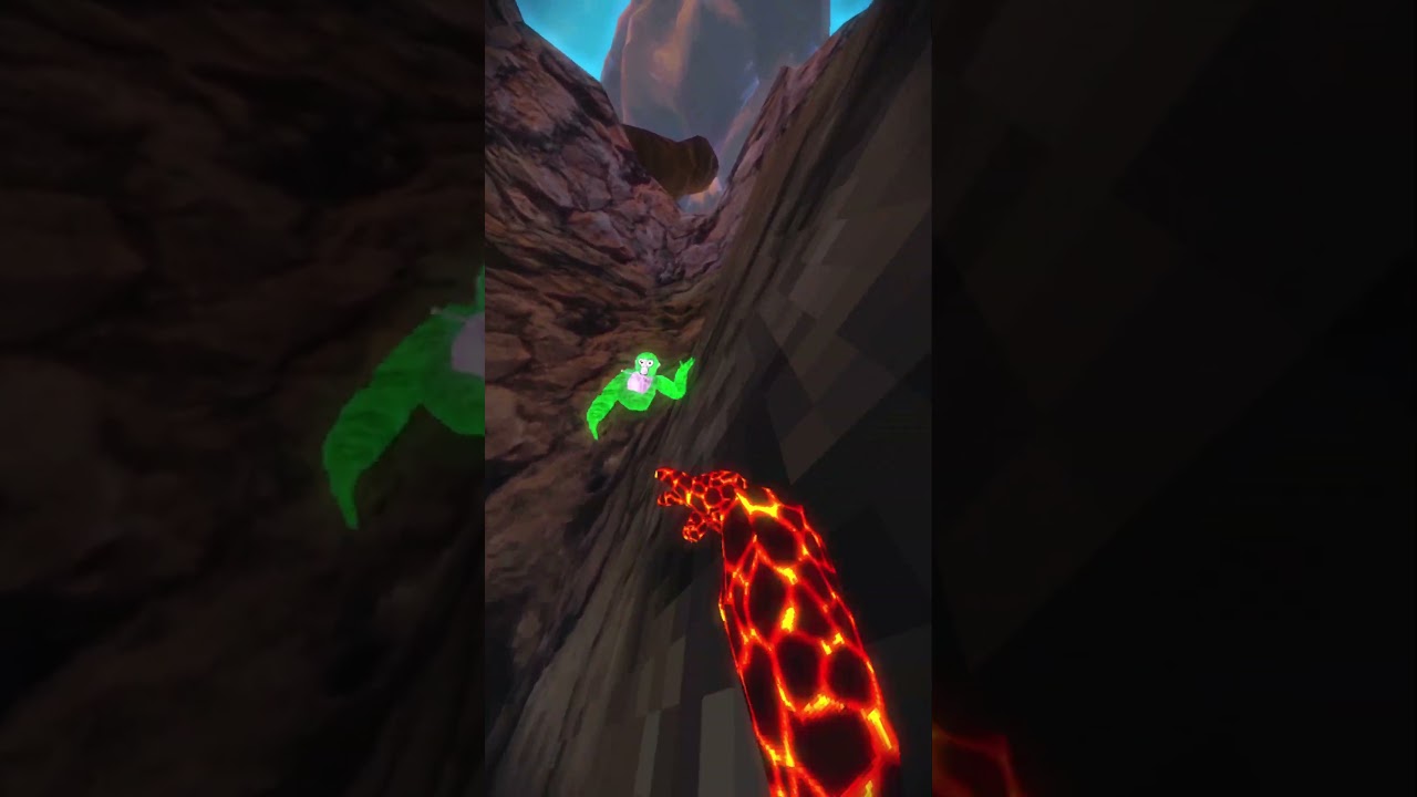 Juking an obvious cheater in Gorilla Tag...  #gorillatag #vr #gtag