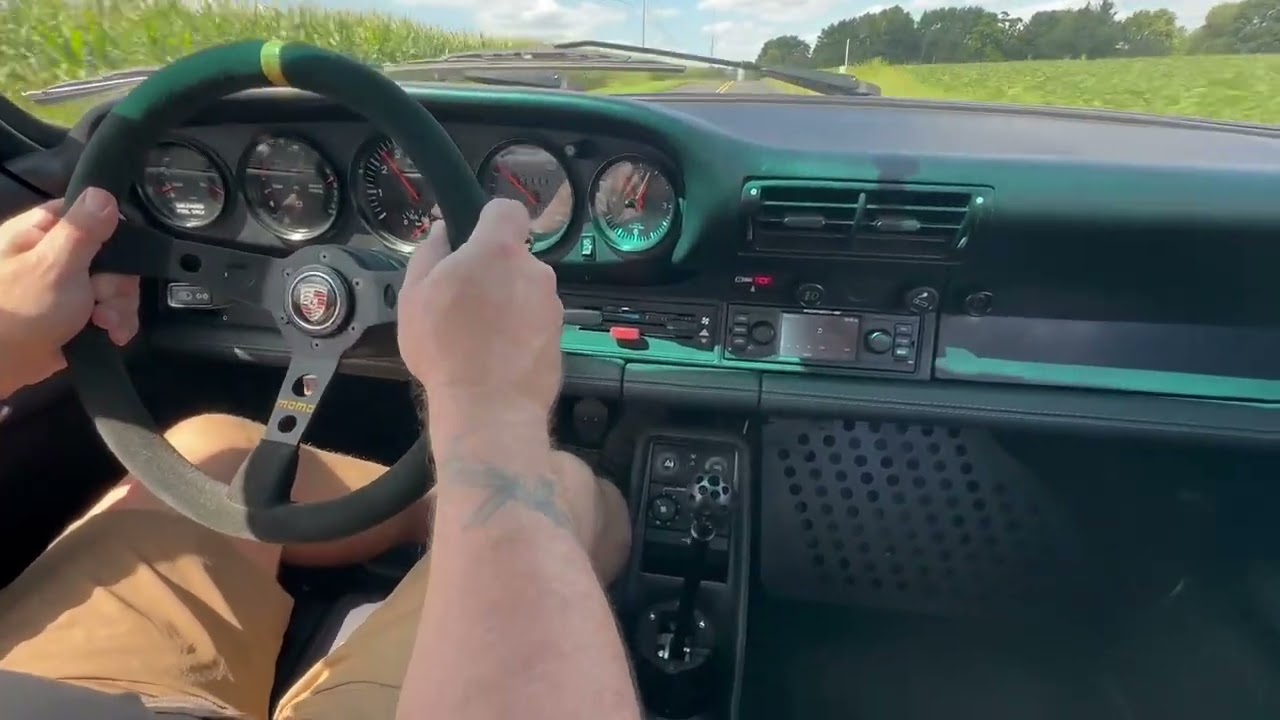 1986 Porsche 911 M491 Driving Video