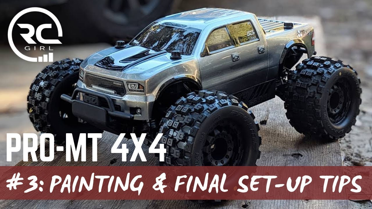 PRO-MT 4X4  |  Body Painting & Final Set-up Tips (Pt. 3)