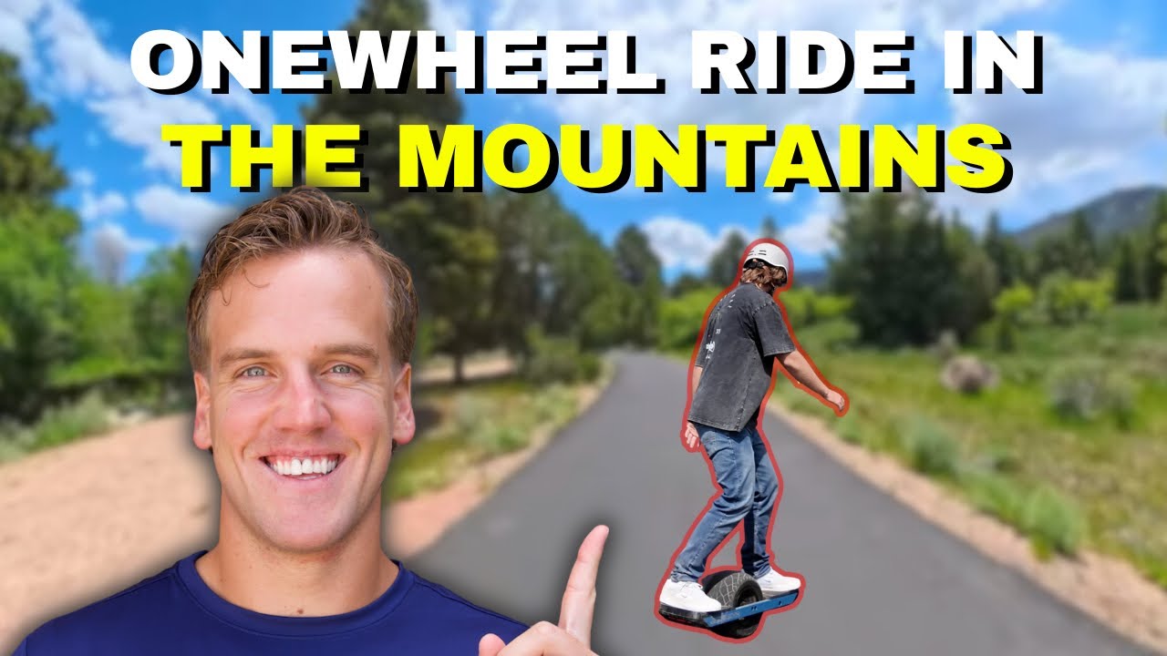 Virtual Onewheel Ride in the Mountains