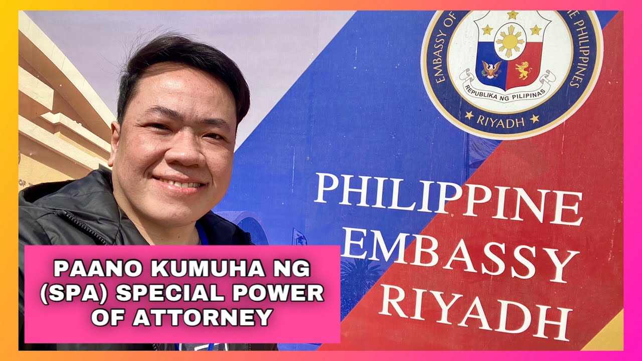 Paano kumuha ng SPA o Special Power of Attorney sa Philippine Embassy Riyadh sa saudi | Jewel TV