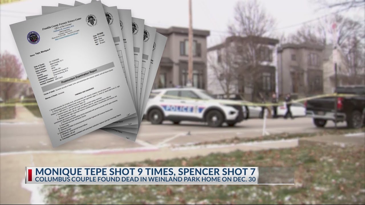 Autopsy report details deaths of Spencer and Monique Tepe
