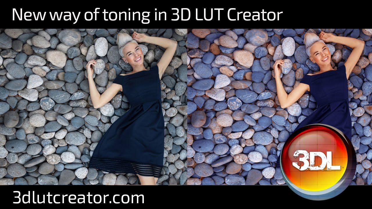 New way of color toning in 3D LUT Creator