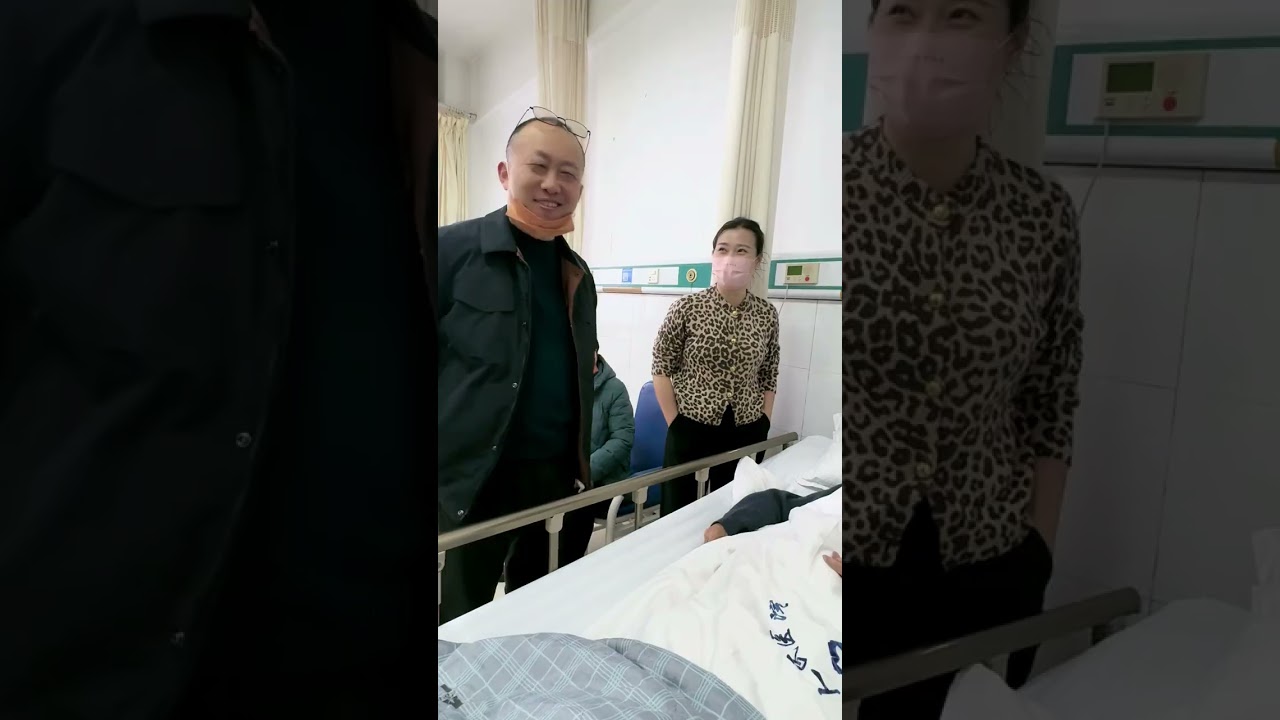 已经给爷爷安排到病房了，感谢大家的关心哈，爷爷已经把所有的检查的做了，确定是乙流 #家有一老如有宝 #正能量