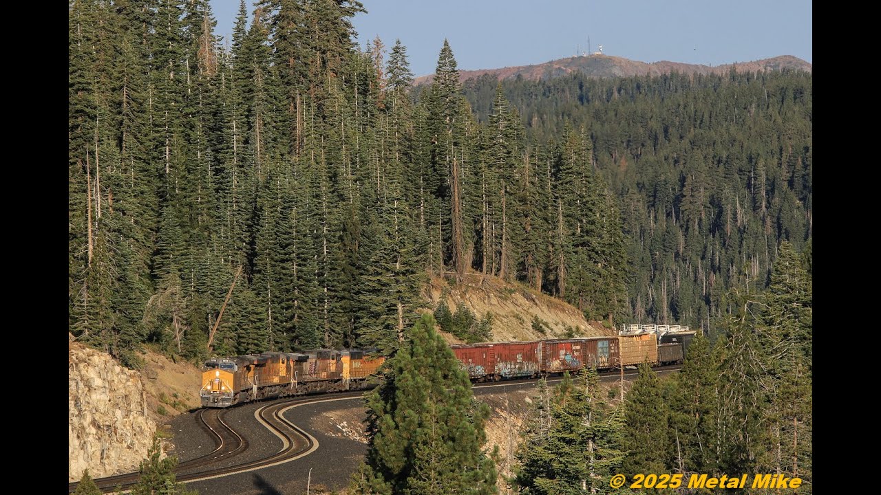 Donner Pass:  West  Soda Springs  Aug 30, 2025