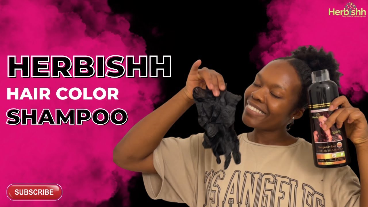Discover the Power of Acar's Herbishh Burgundy Hair Color Shampoo | Herbishh