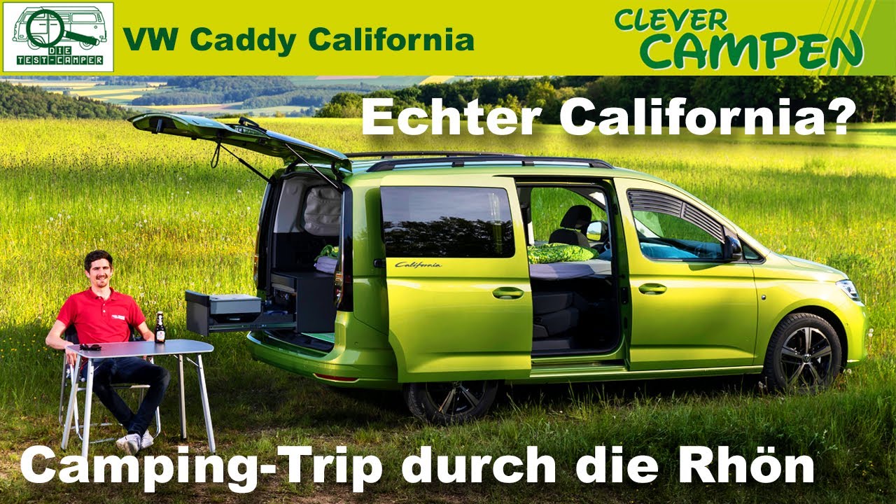 VW Caddy California (2021): Ein vollwertiger Camper? - Test/Review | Clever Campen