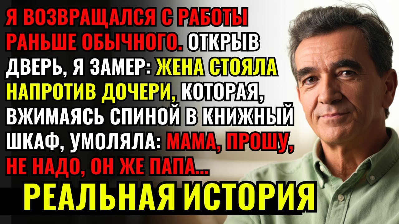 Я ВЕРНУЛСЯ с работы раньше и ЗАСТАЛ, как дочь, вжимаясь спиной в шкаф, УМОЛЯЛА ЖЕНУ: Прошу, не надо…
