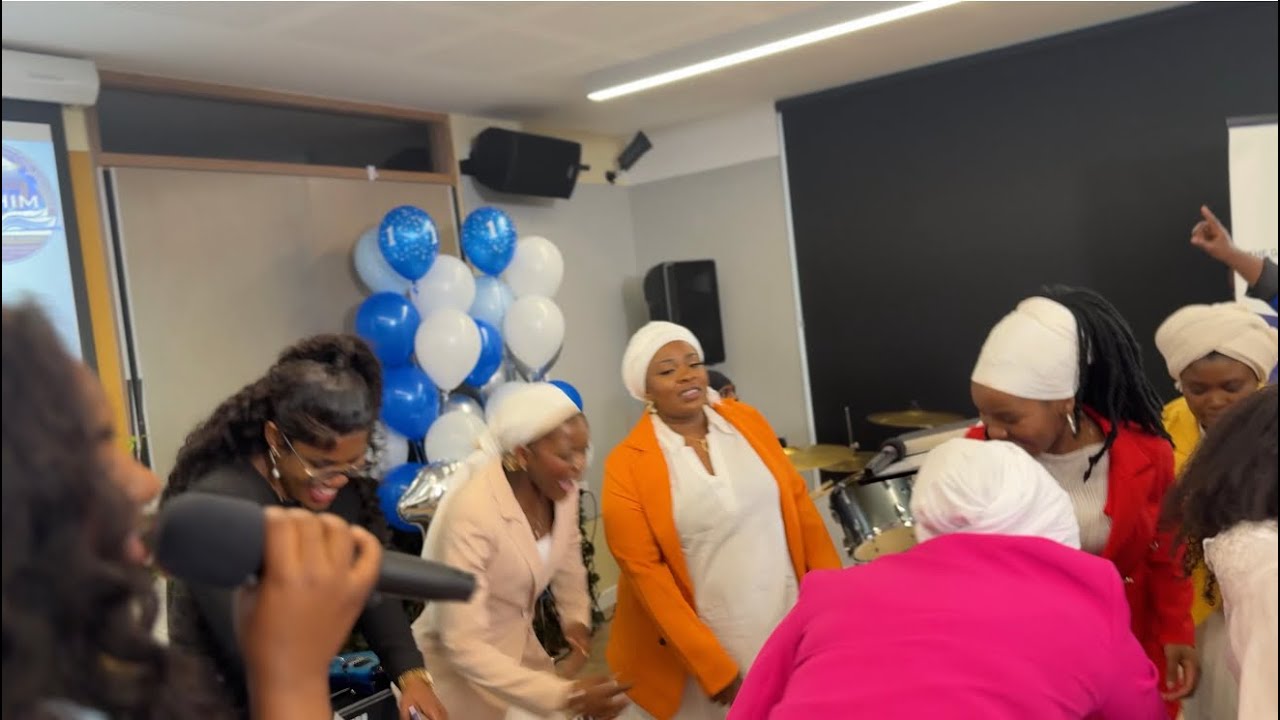 Faith Choir Ministering at GOHIM 1 year anniversary 