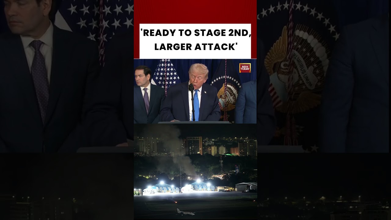 Trump Says US Ready To Carry Out Second, 'Much Larger' Attack Against Venezuela | US-Venezuela