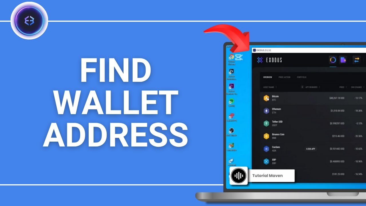 How to Find your Wallet Address on Exodus