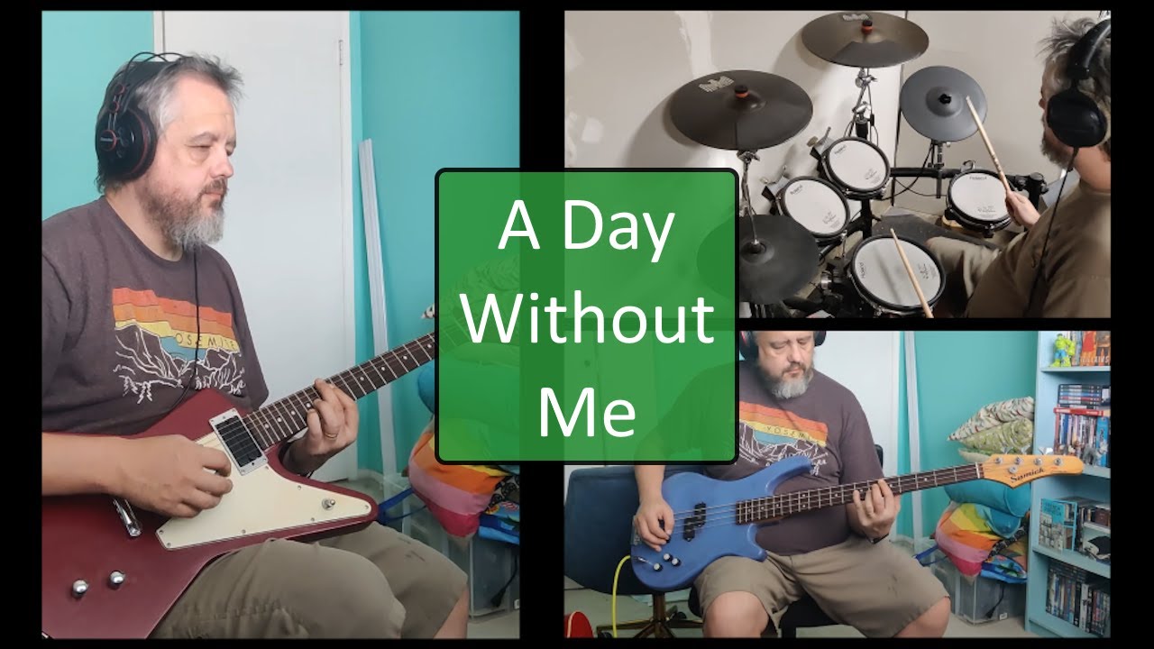U2 - A Day Without Me (Live) - Guitar/Bass/Drum Cover - Instrumental