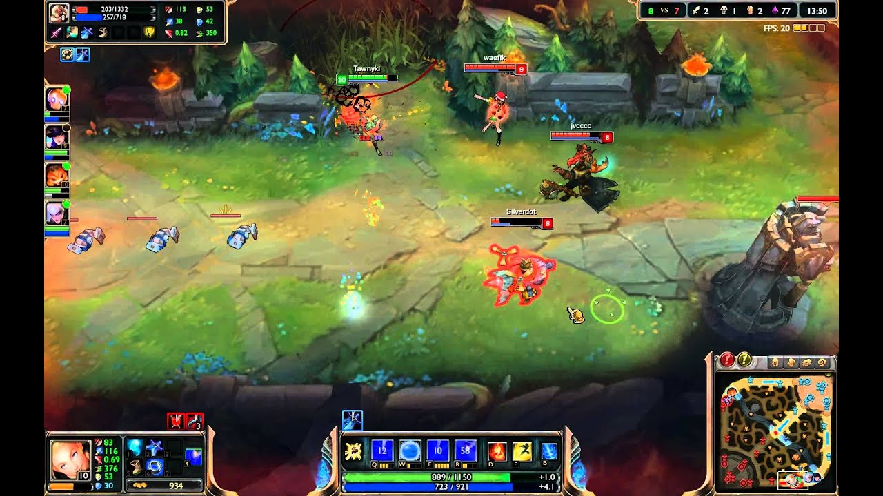 LoL: Summoners Rift Visual update: Lux Win 18-5-21